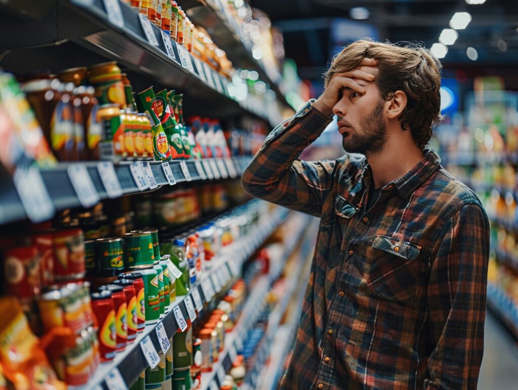 ruptura de estoque no comércio